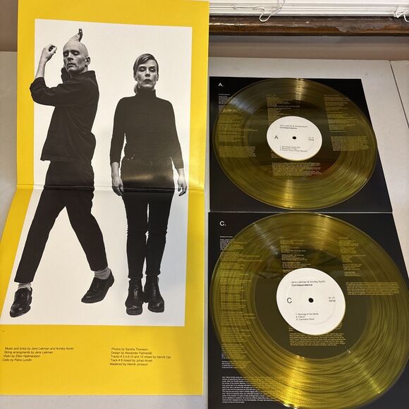 CORRESPONDENCE LP - 2LP Set Correspondence Limited Edition Yellow 2x Vinyl LP - Picture 1 of 11